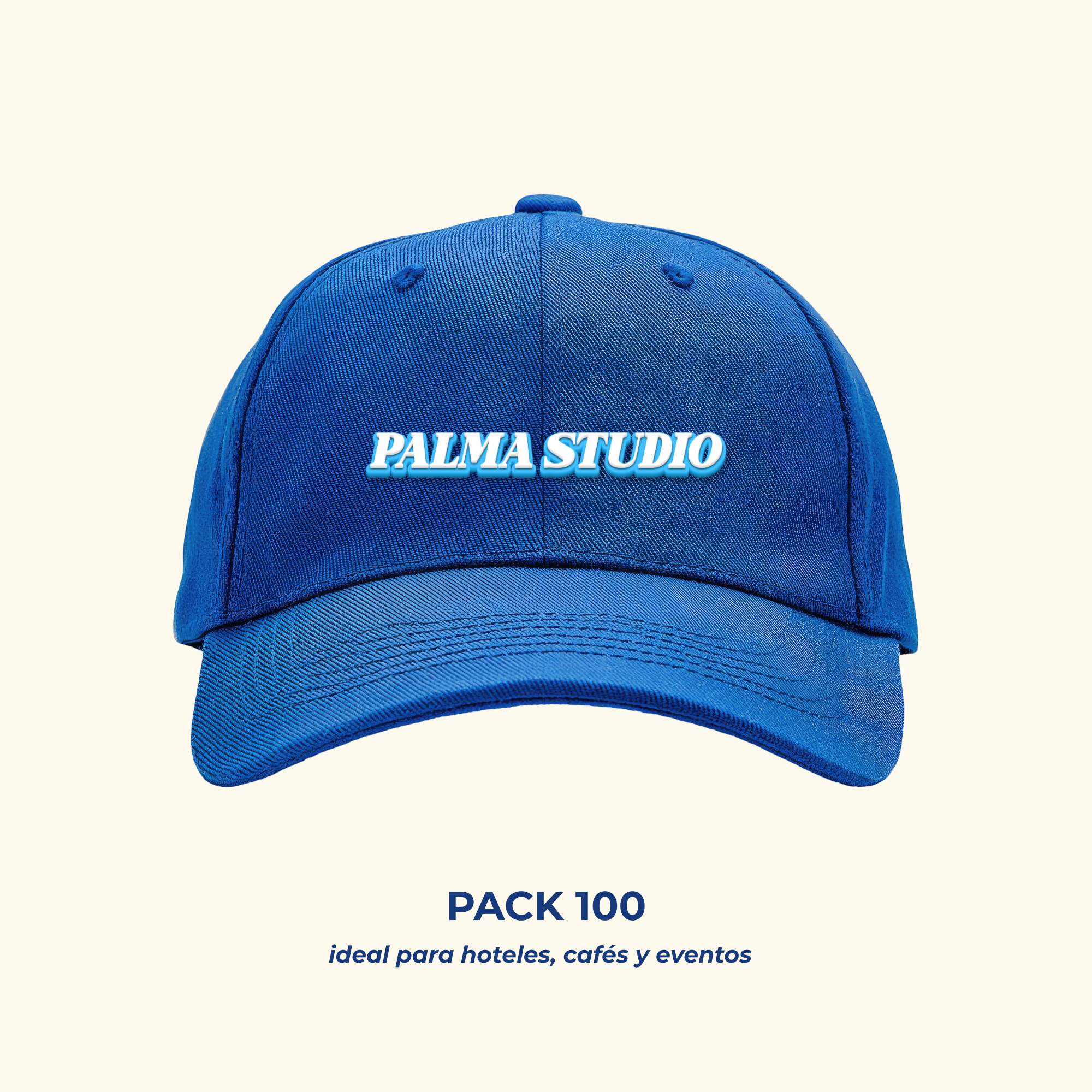 Gorras Bordadas - Pack 100