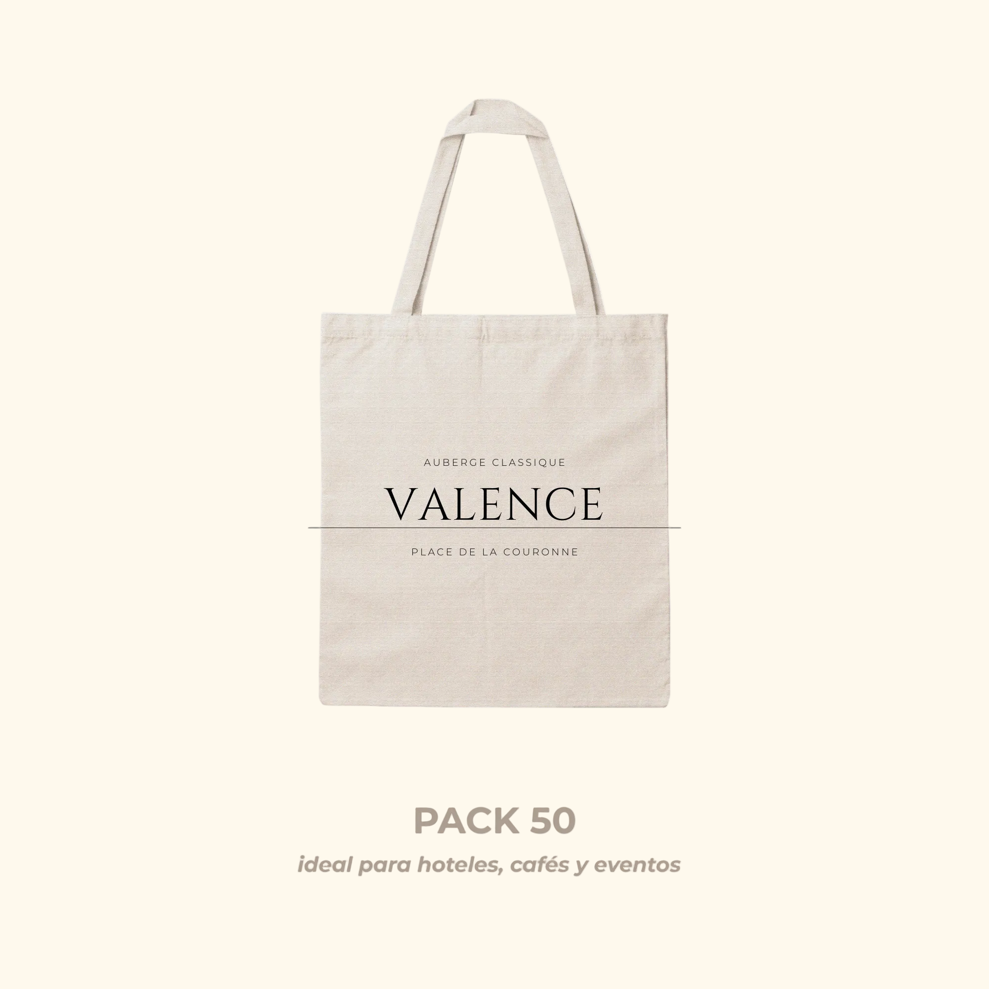 Tote Bags Personalizados - Pack 50